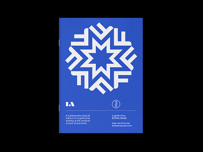 LogoArchive Extra Issue 3 branding design letters logo logomark logos minimalist modernist print printing symbol zine
