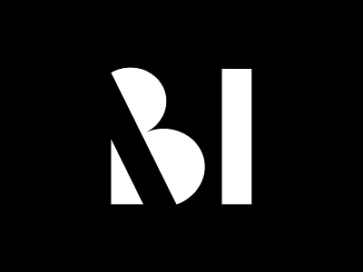 MB Monogram branding design logo logomark logos minimalist modernist monogram monograms symbol