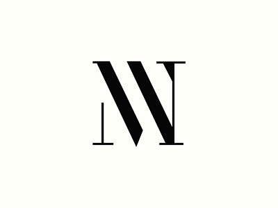 MW Monogram branding design letters logo logos monogram monograms serif