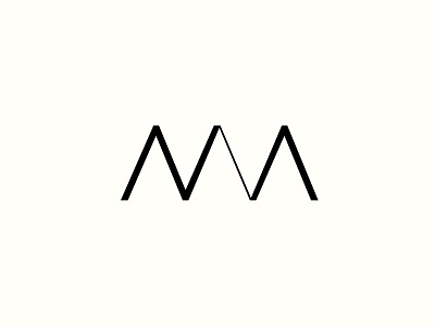 NA Stitch Monogram branding design fashion geometric letters logo logos minimalist modernist monogram stitch