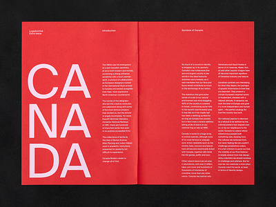 Logoarchive Extra Issue – Canada Modern branding design identity letters logo logos magazine marque minimalist modernist print symbol typography zine