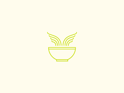 Steam + Wings + Bowl delivery express food geometric identity logo logomark logos marque meal soup steam takeaway wings