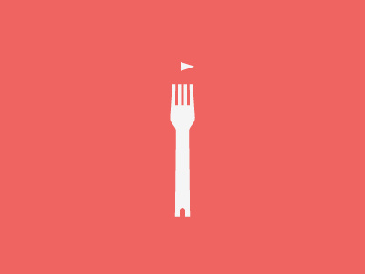 Castle Dining cafe castle dining eat food fork geometric identity logo logomark logos marque restaurant