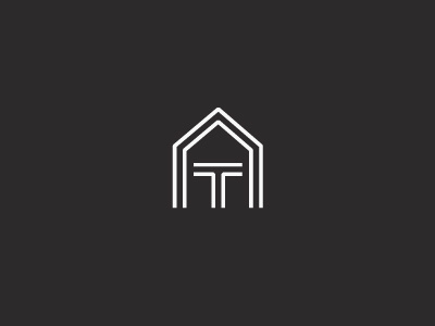 AT Monogram at design geometric identity interior interior design logo logomark logos marque monogram monograms structure typography