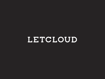 Letcloud branding cloud house identity key let letting logo logo type logomark logos logotype marque slab serif