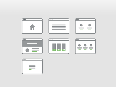 UI Elements experience flow icons ui ui icons uiux user user flow ux web icons
