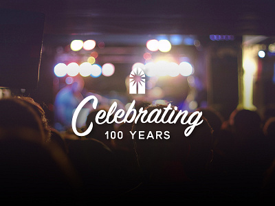 Celebrating 100 Years 100 100 year branding branding brotherhood mutual celebrating concert branding event branding events script