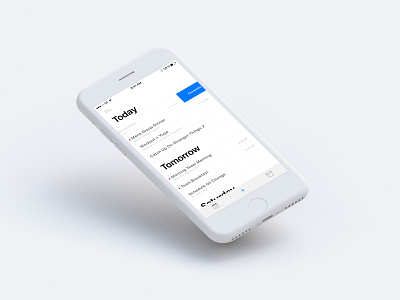 Todo App 042 app design collect ui daily ui invision studio ios ios 11 iphone 8 list app todo todo app ui