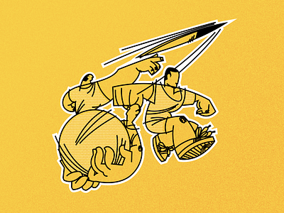 Spartan Sprint Shirt illustration lines vector
