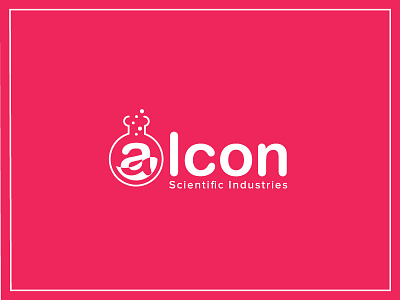 Alcon Scientific Logo brand design branding branding identity logo design