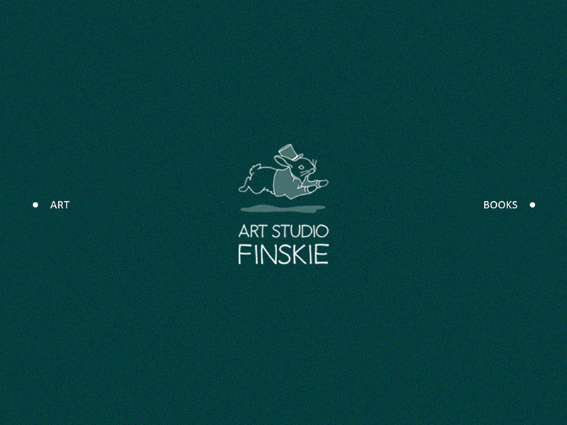 Art-studio FINSKIE brand identity branding design logo vector