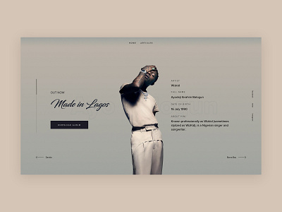 Webpage Design Concept