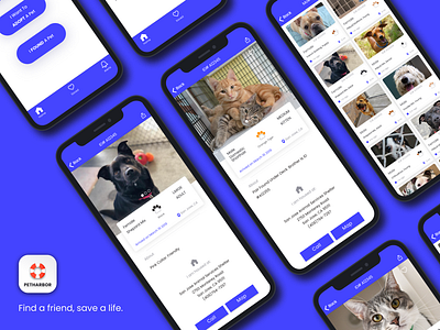 For The Love of Dogs cat content strategy dog mobile app pet ui design ux design