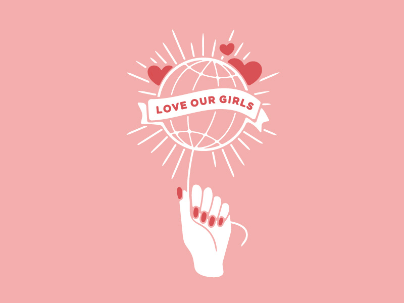 Love Our Girls womens rights danai gurira awareness cause girl woman women love our girls