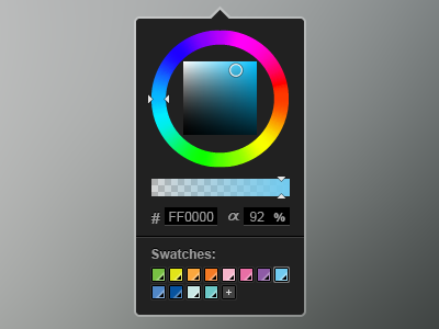 Webflow Color Picker bright color color picker colors dark design picker rainbow rgb spectrum ui user interface web web design