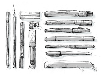 Inktober Sketchs artill doodle illustration ink sketch