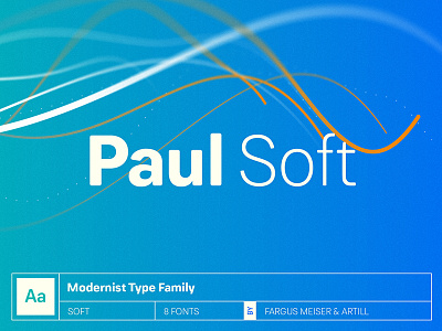 Paul Soft - Free Font free freefont fresh grotesk grotesque modern paul sans serif soft typeface