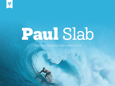 (Free Font) Paul Slab downloade font free freefont modern serif slab webfont