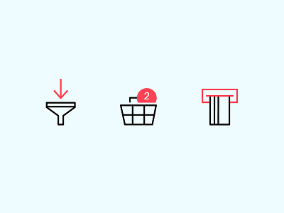 Line Icons Set ecomerce icons line shop ui uidesign vector