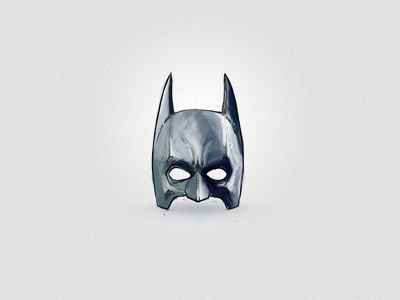 Bat Icon artill bat batman digital icon illustration mask painting photoshop the dark knight rises