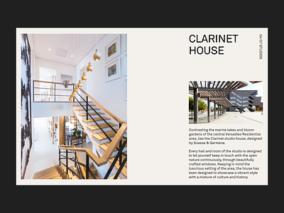 Inside Explore - Versailles Residential interface landing page layout minimal portfolio typography ui ux website