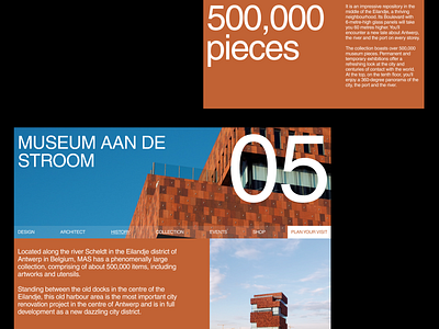 Museum aan de Stroom - Landing Page