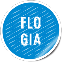 FLOGIA Logo "Stické" flogia graphic design logo design sticker