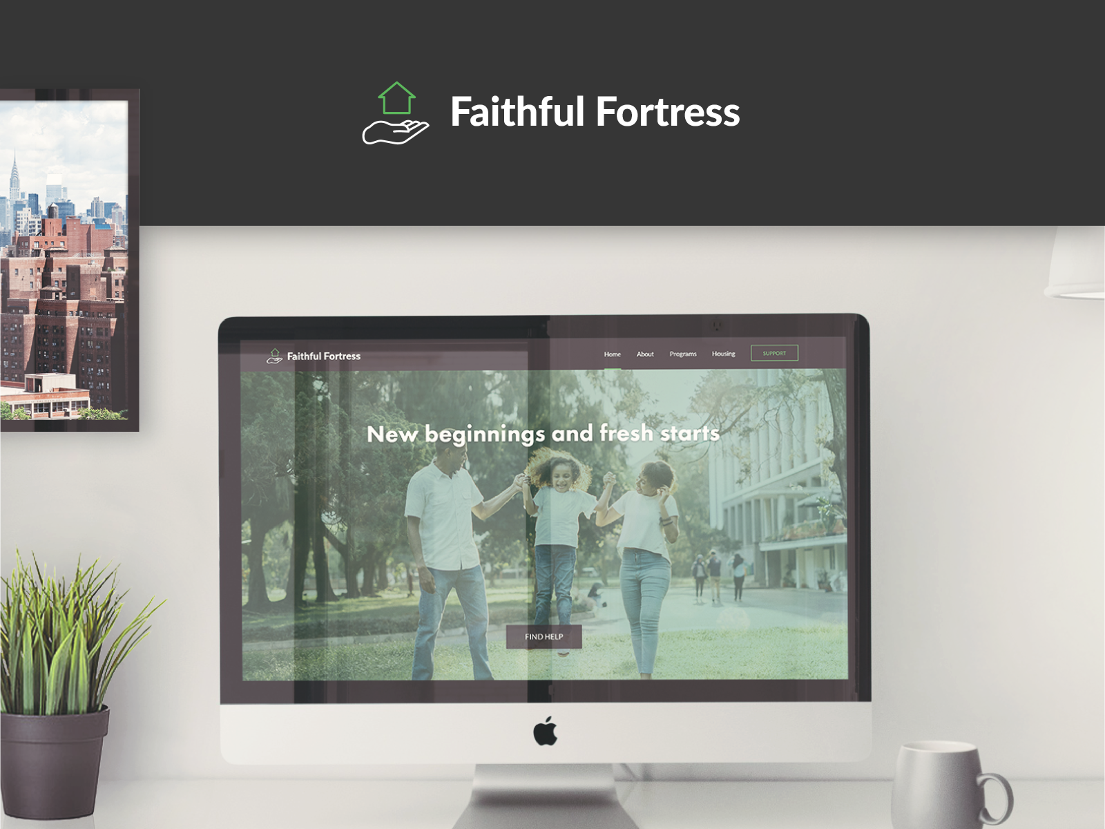 Faithful Fortress design by Jos van Weesel on Dribbble