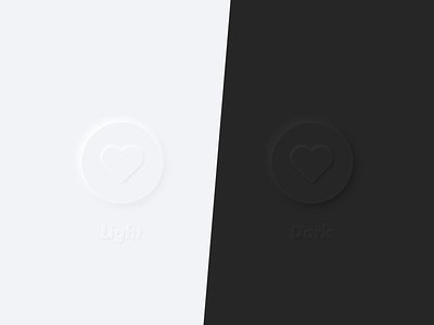 Soft UI buttons black clean colors dark design icon light neumorphism soft ui typography ui uidesign white