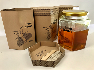 Hum Honey Reusable Package Design