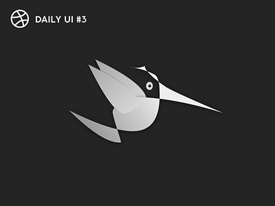 Daily UI #3 MockingBird bird bird logo black daily dailyui dribbble graphisme grey illustration logo ui white