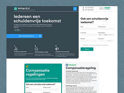 Leningvrij site design