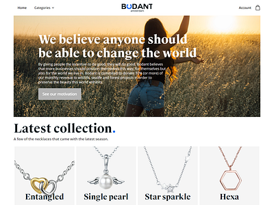 Bodant - world changing jewelry