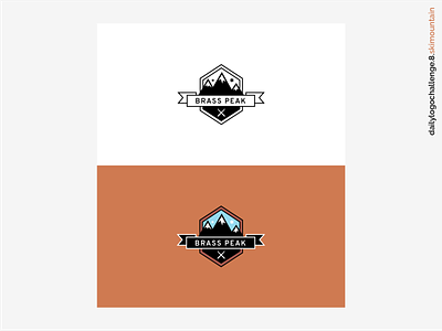 Daily Logo Challenge #08 - Ski Mountain