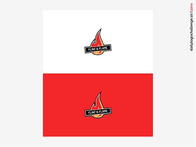 Daily Logo Challenge #10 - Flame branding daily logo challenge daily logo challenge 10 dailylogochallenge dribbble fire flame flame logo graphic design illustration logo logo 10 logodesign one fire red vector