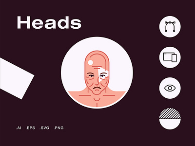 Heads Avatars