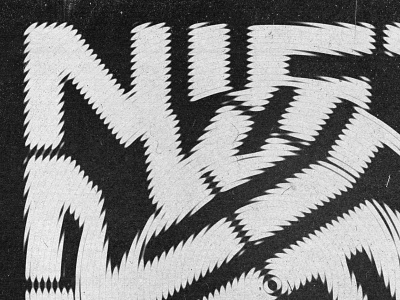 Cover experiment analog black white branding editorial layout logo minimalist poster art print typography