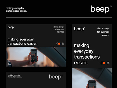 beep™ rebranding branding design minimal typography ui ui ux design ui design ui ux designer userinterfacedesign web design