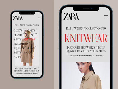 Fall/Winter Collections - Zara (Mobile)