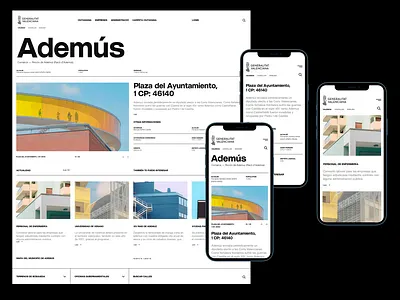 Generalitat Valenciana Website - Listing Page design typography ui ui ux design ui design ui ux designer userinterfacedesign web design