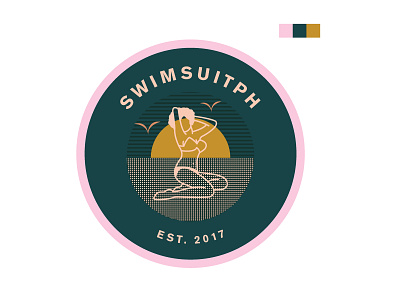 Swimsuit PH Logo Design branding branding and identity illustration logo logo design retail design swimsuit swimsuit branding vector