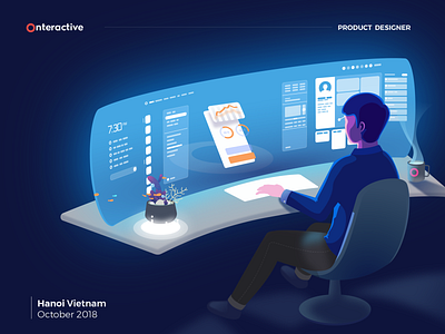 Onteractive's product designer