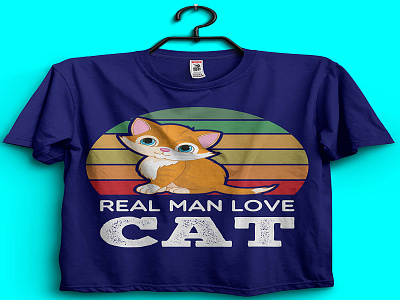 Cat T-shirt Design.