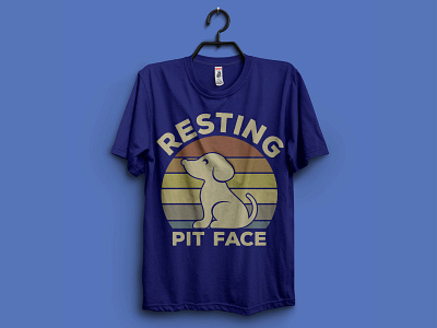 Dog T-shirt Design.