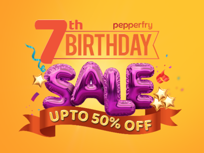 pepperfry birthday sale branding design free throw graphic design icon logo mumbai typography vector