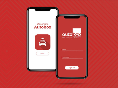 UI Daily Challenge, Day 1, Sign up page #Autobox
