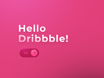 Hello, dribbble!