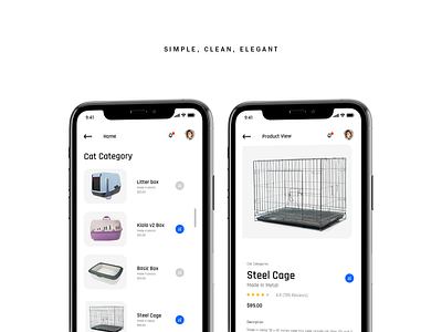 Store App UI Concept