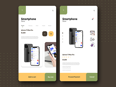 Smartphone Store (UI Design)