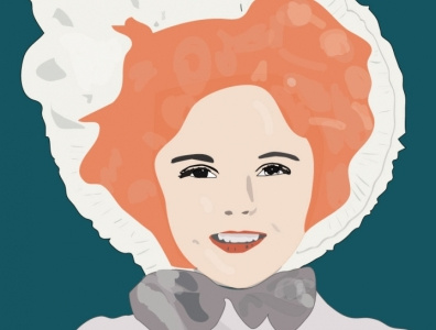 Shirley Temple Illustration